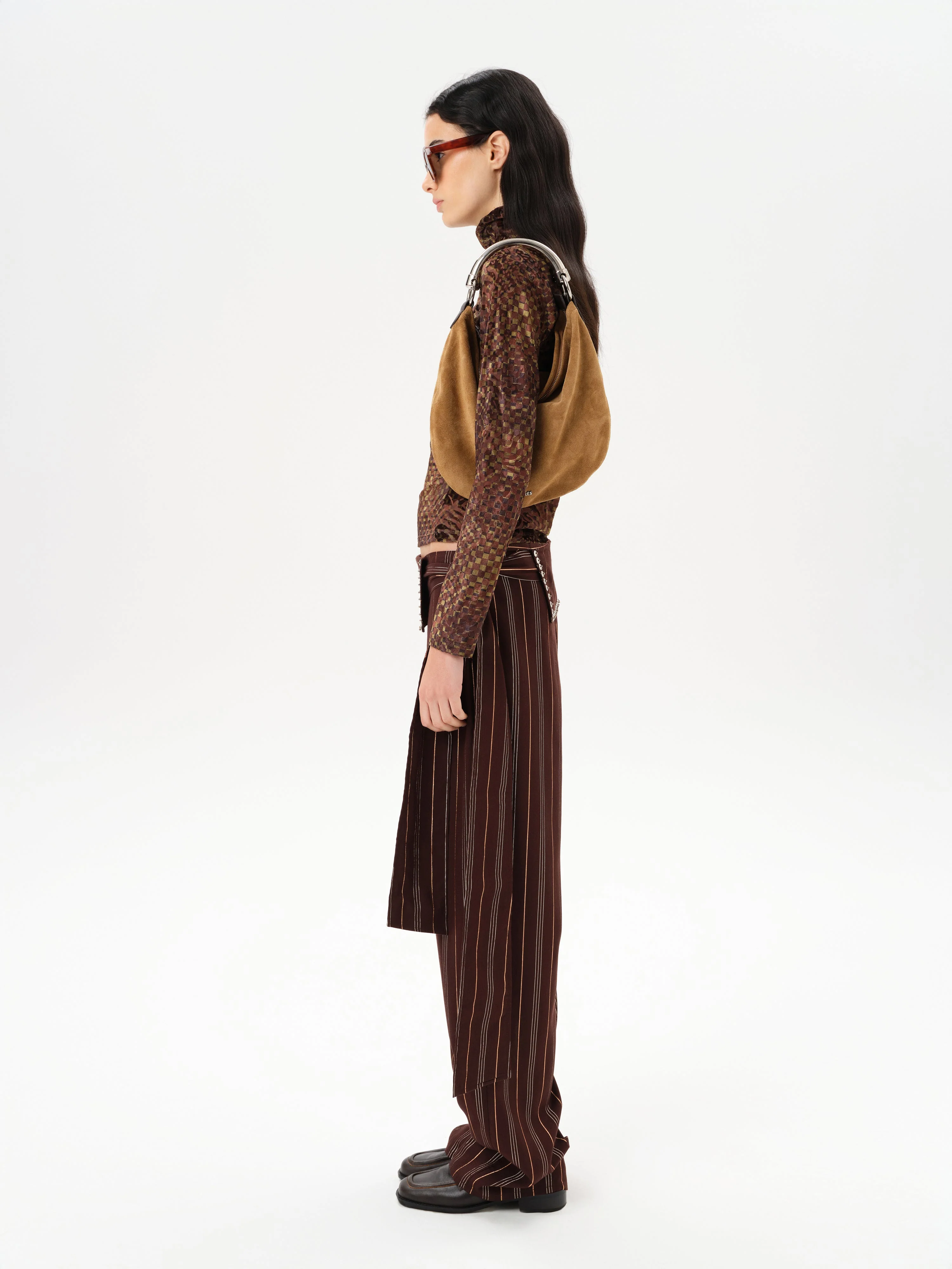 BLANCHE - Studded wrap-style pants - Image 3