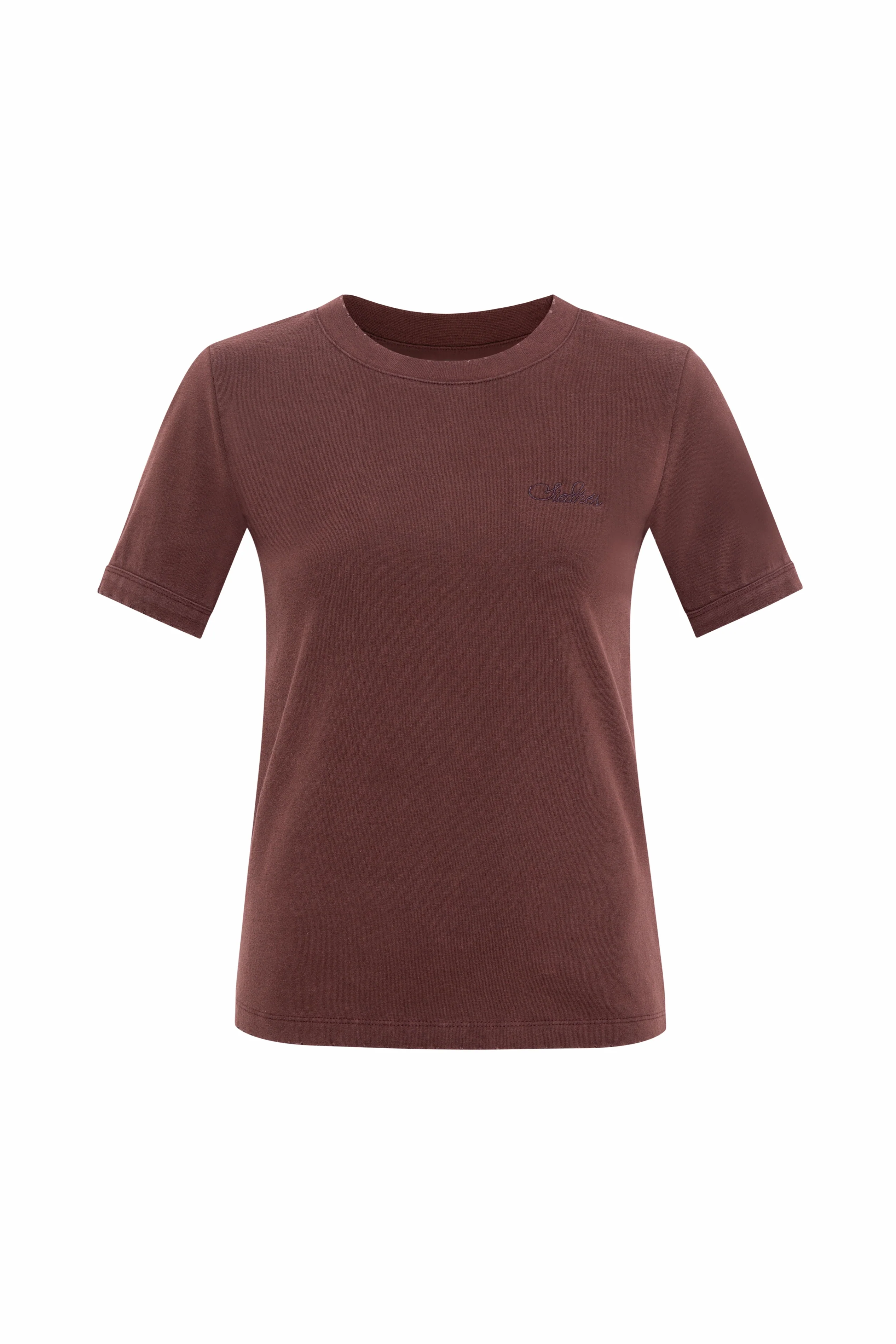 CORVO - Embroidered washed jersey t-shirt