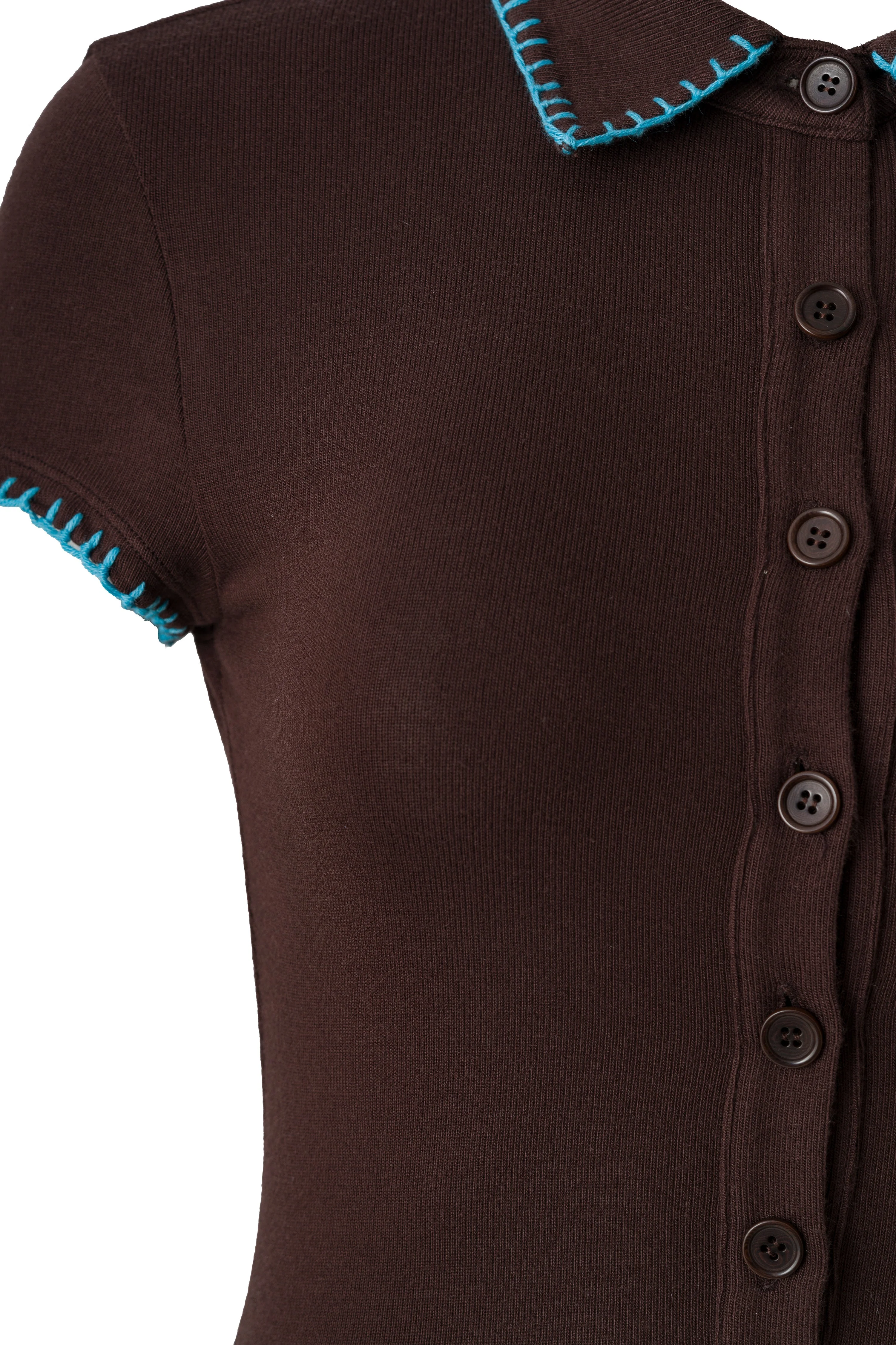 DUNIE - Blanket-stitched playsuit - Image 6