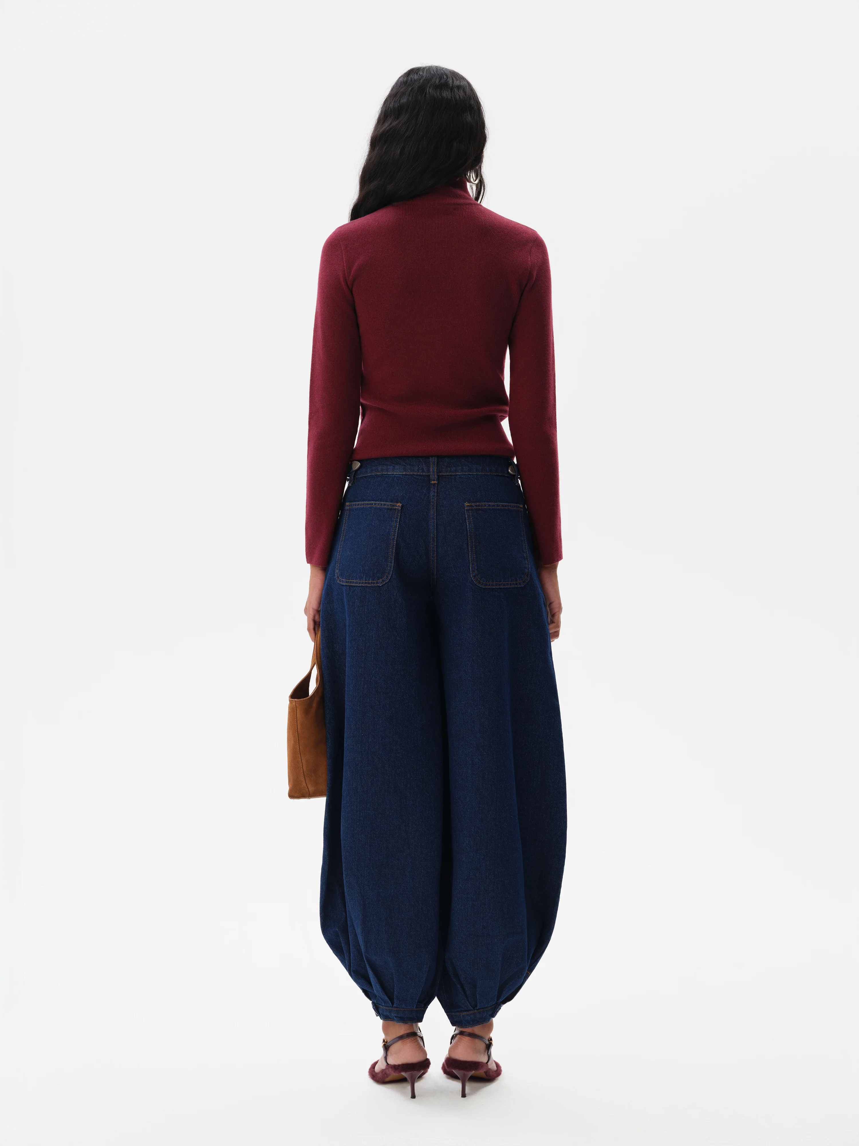 ELORA - High neck cashmere-wool knit - Image 4