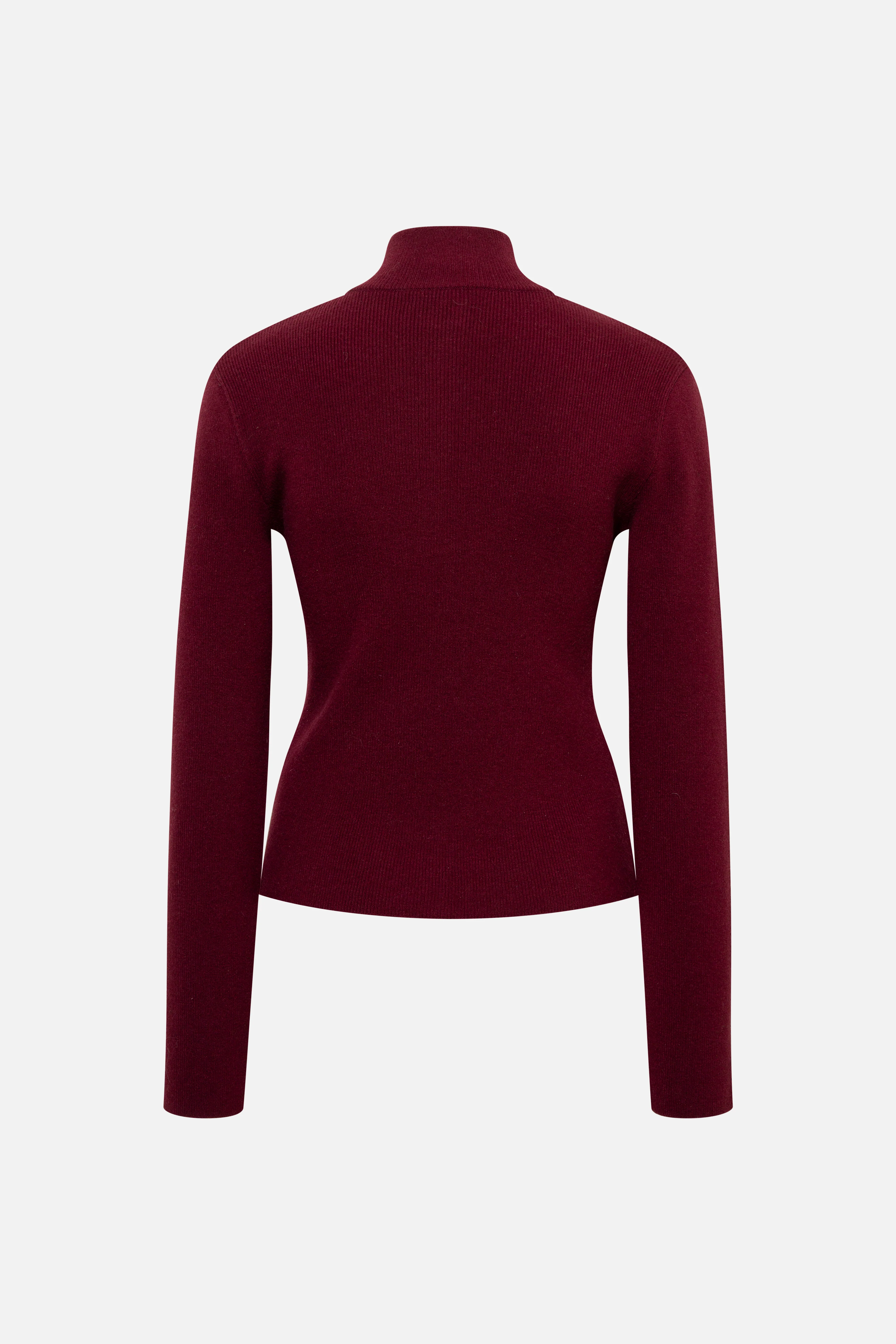 ELORA - High neck cashmere-wool knit - Image 6