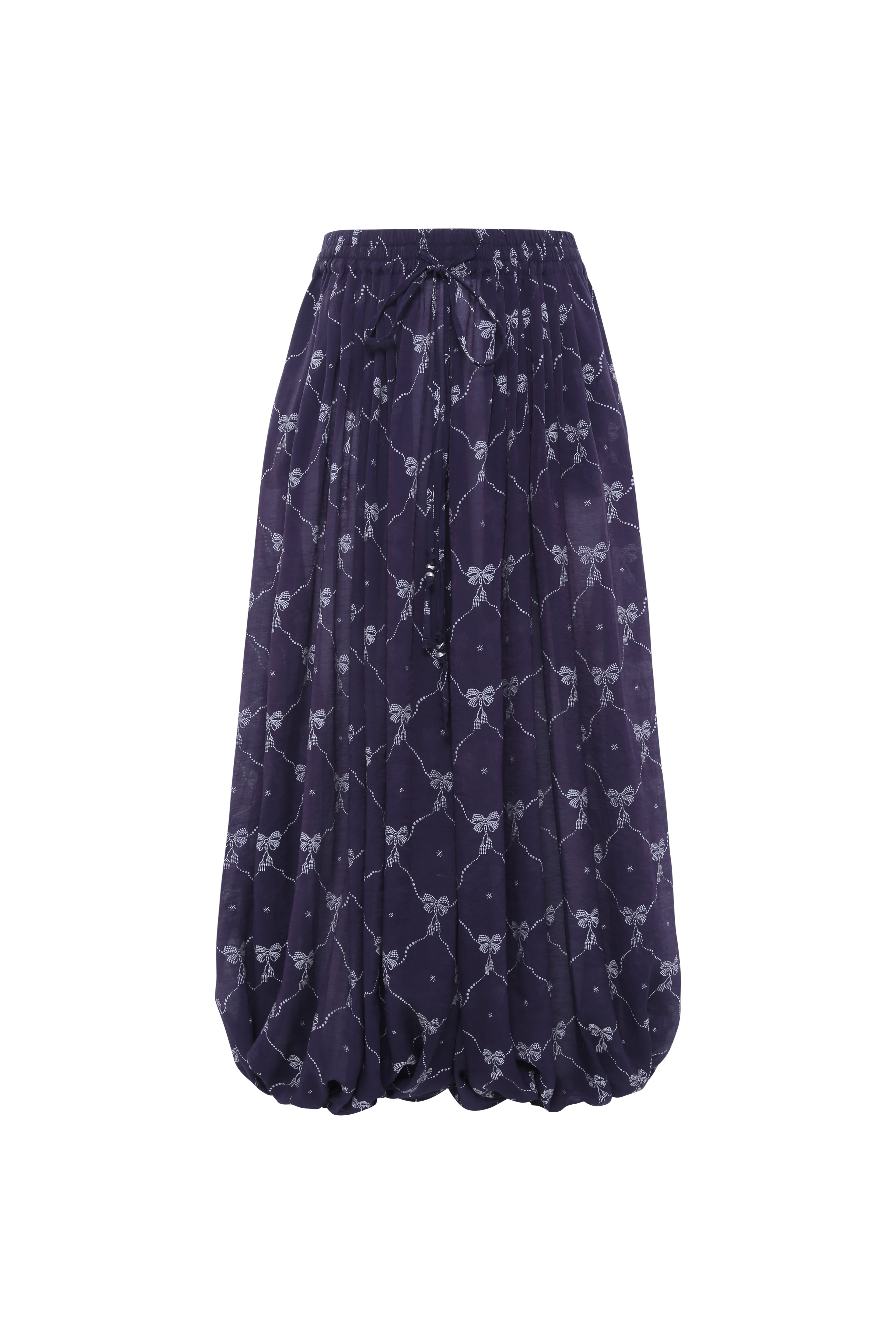 HELIA - Printed voile balloon pants - Image 6