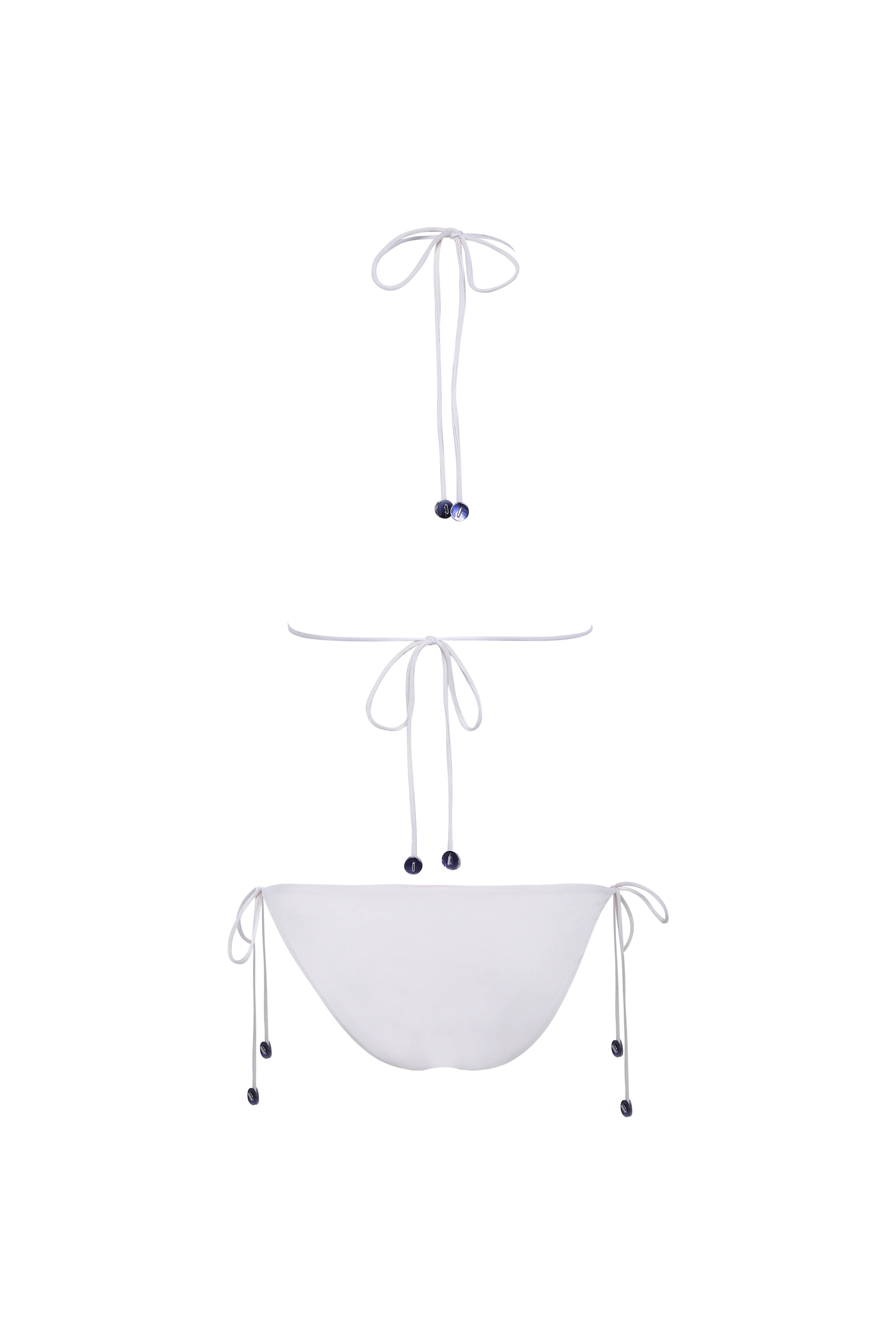 JUNIPER - Embellished triangle bikini top - Image 6