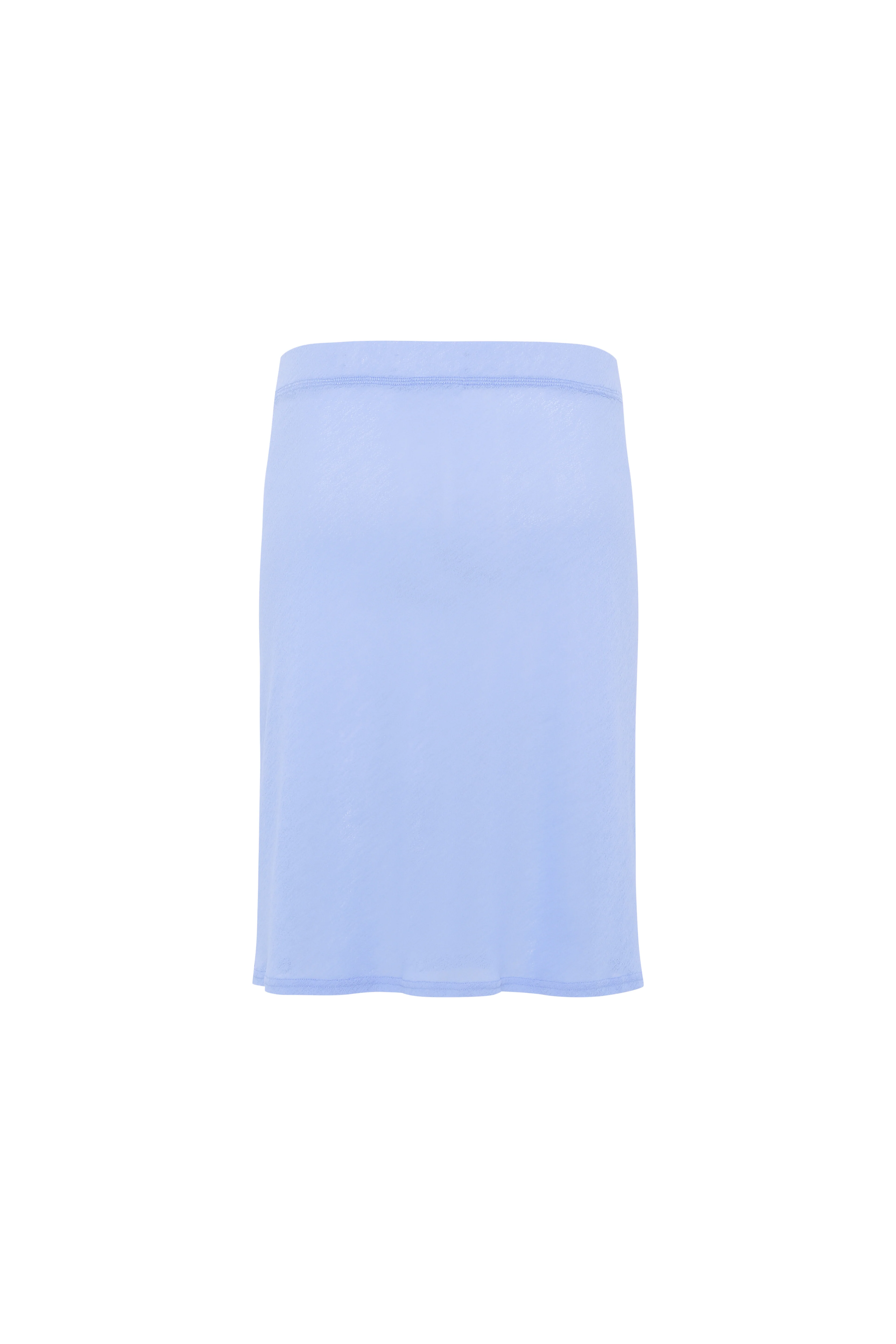 LIZ - Embroidered semi sheer mesh midi skirt - Image 5