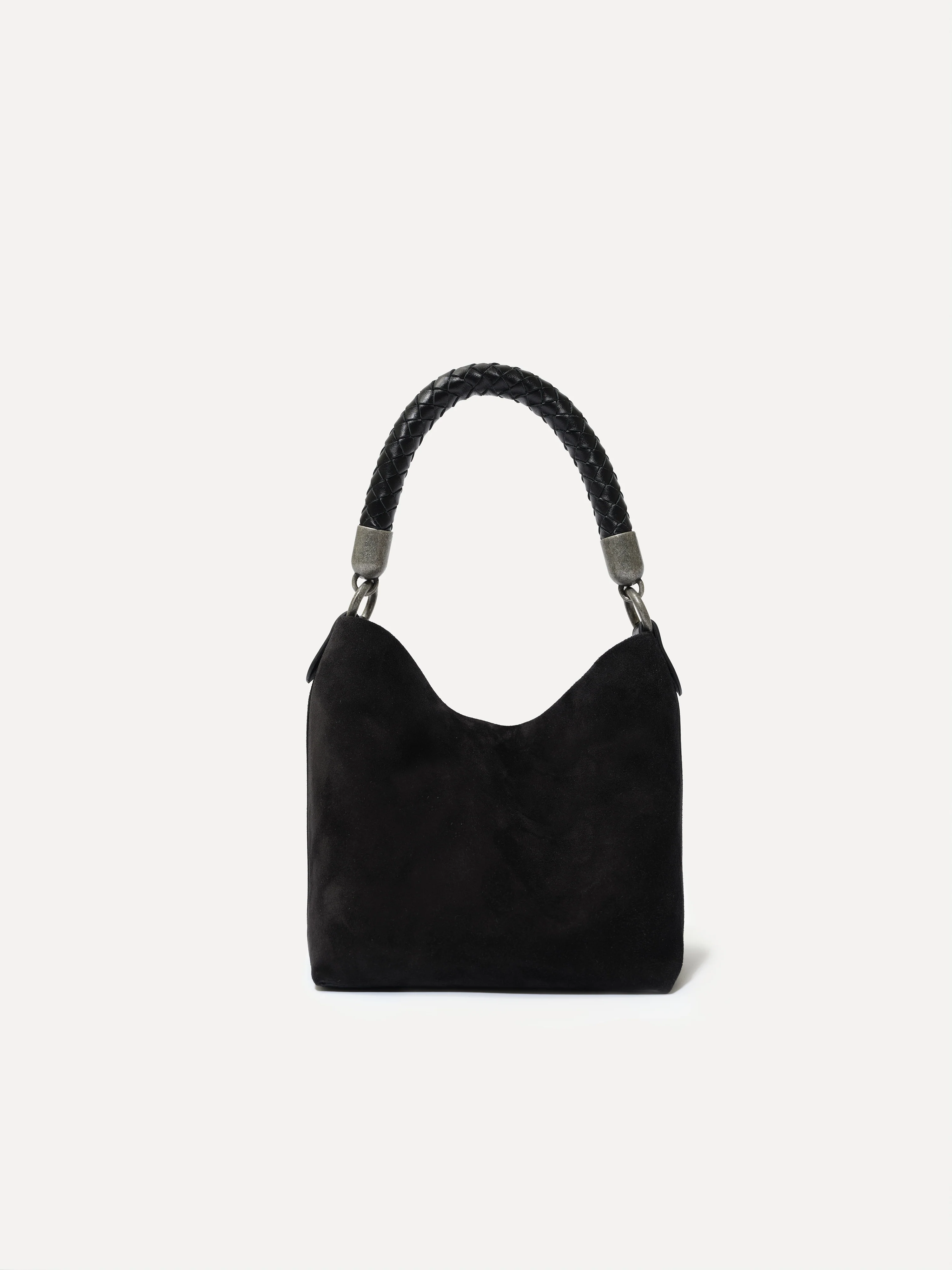 MINI SIERRA - Mini handbag with woven top handle - Image 3