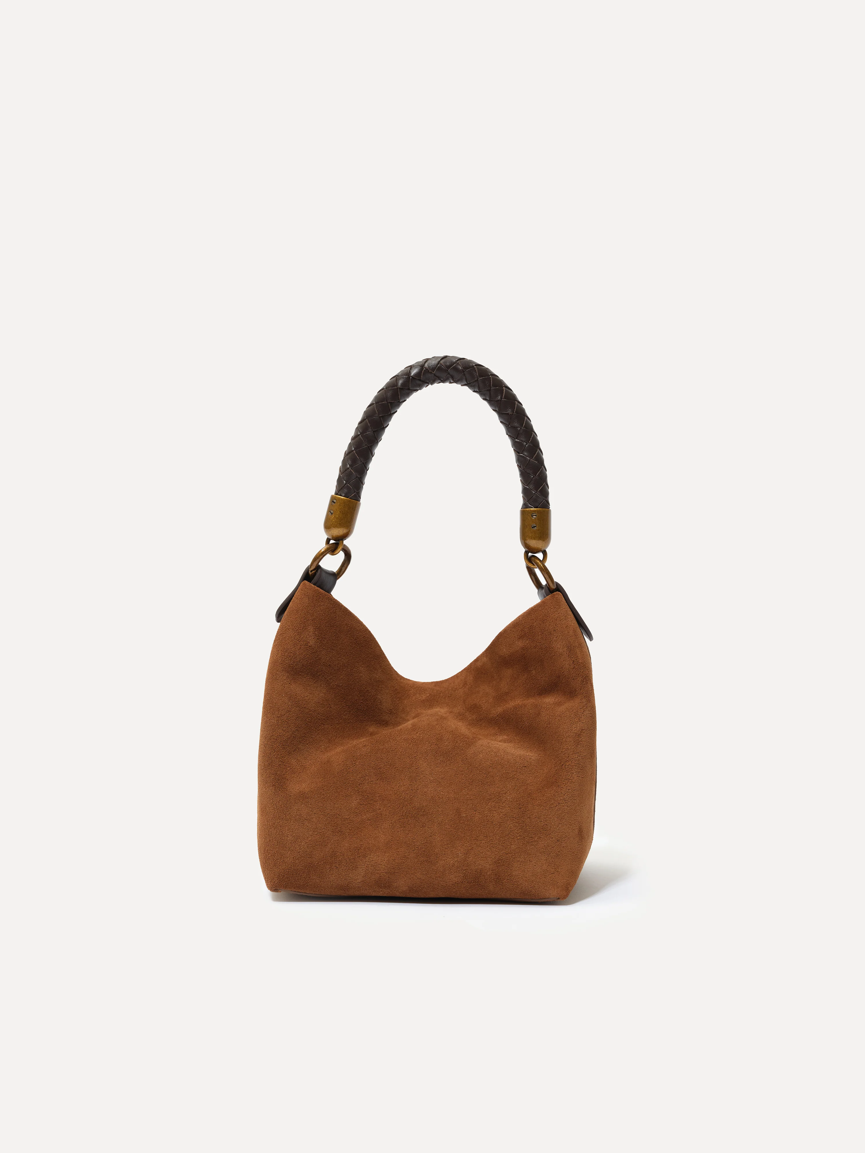 MINI SIERRA - Mini handbag with woven top handle - Image 3