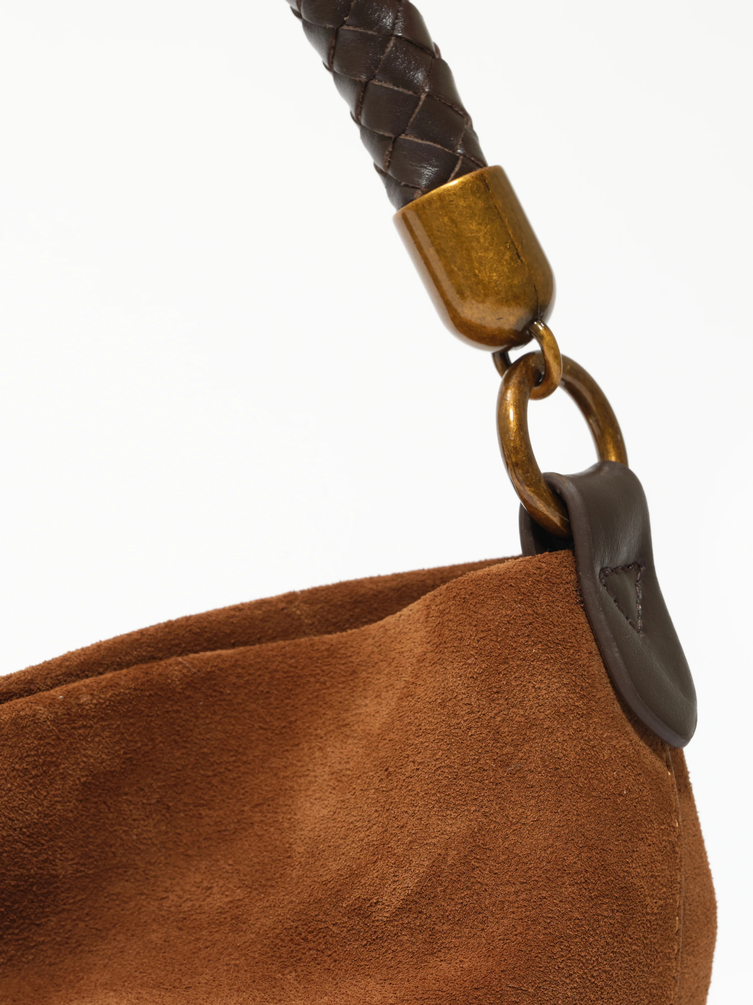 MINI SIERRA - Mini handbag with woven top handle - Image 4