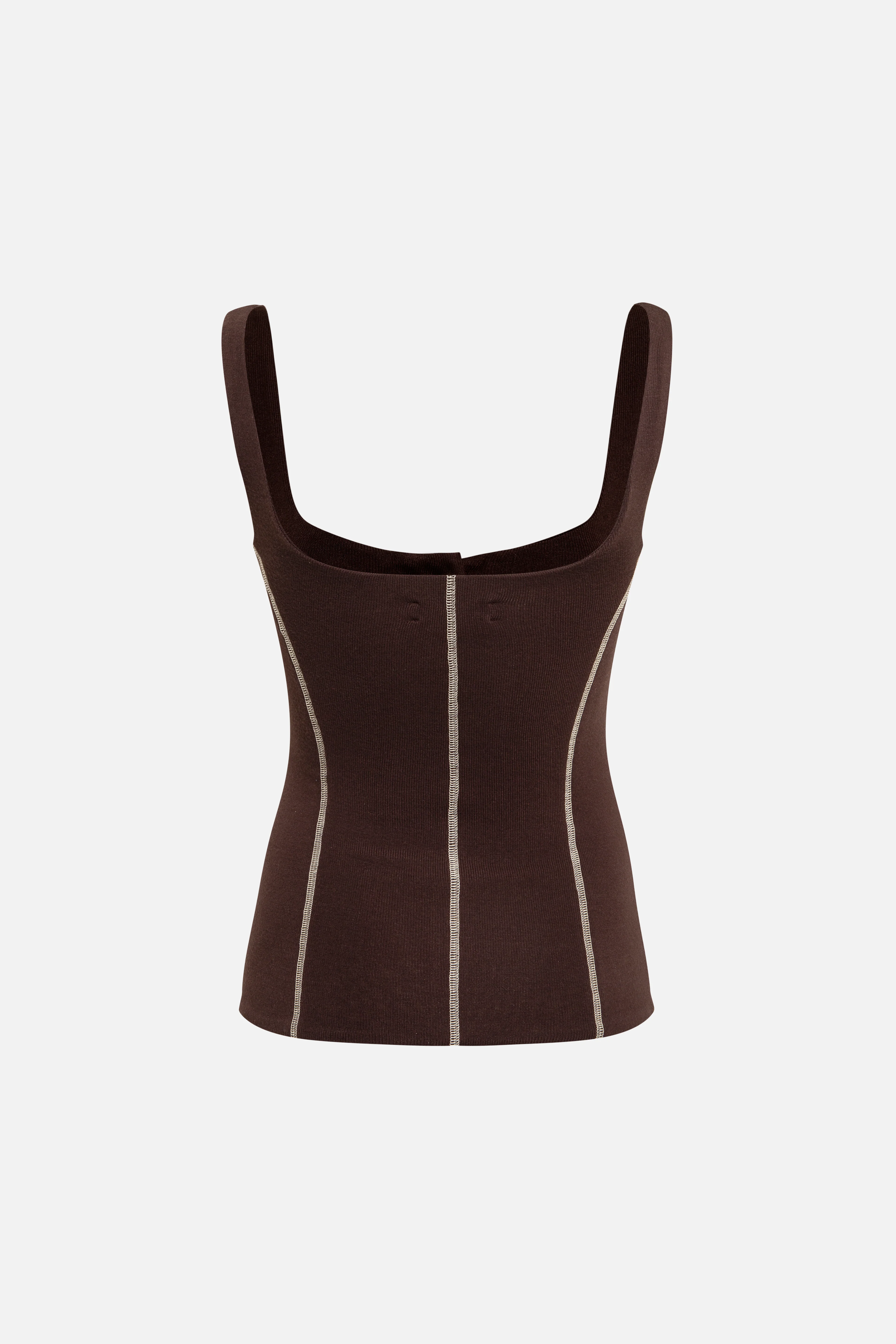 MIRA - Tank top with blanket-stitching - Image 7