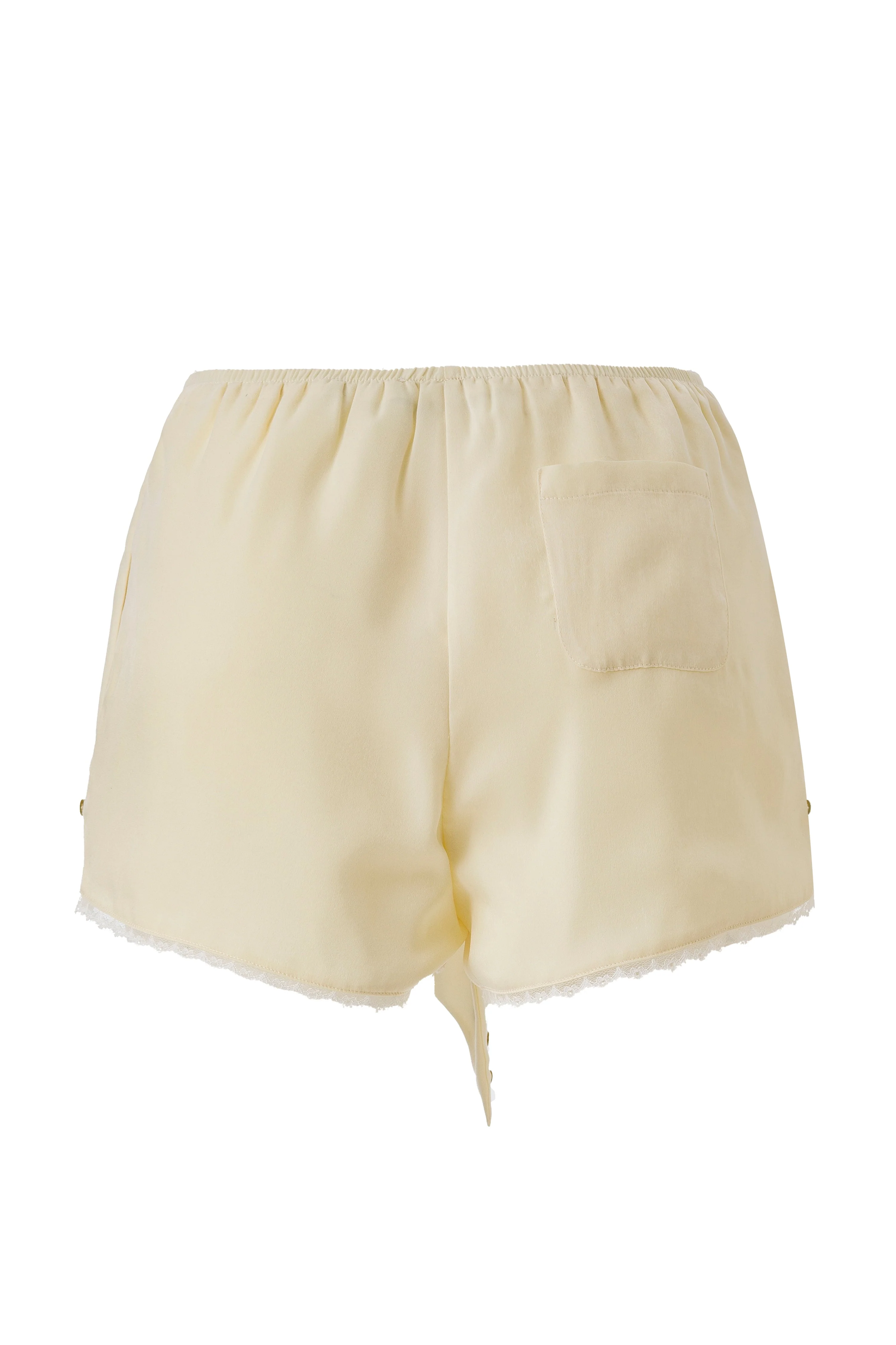 MOJJA - Lace and bow detailed mini shorts - Image 5