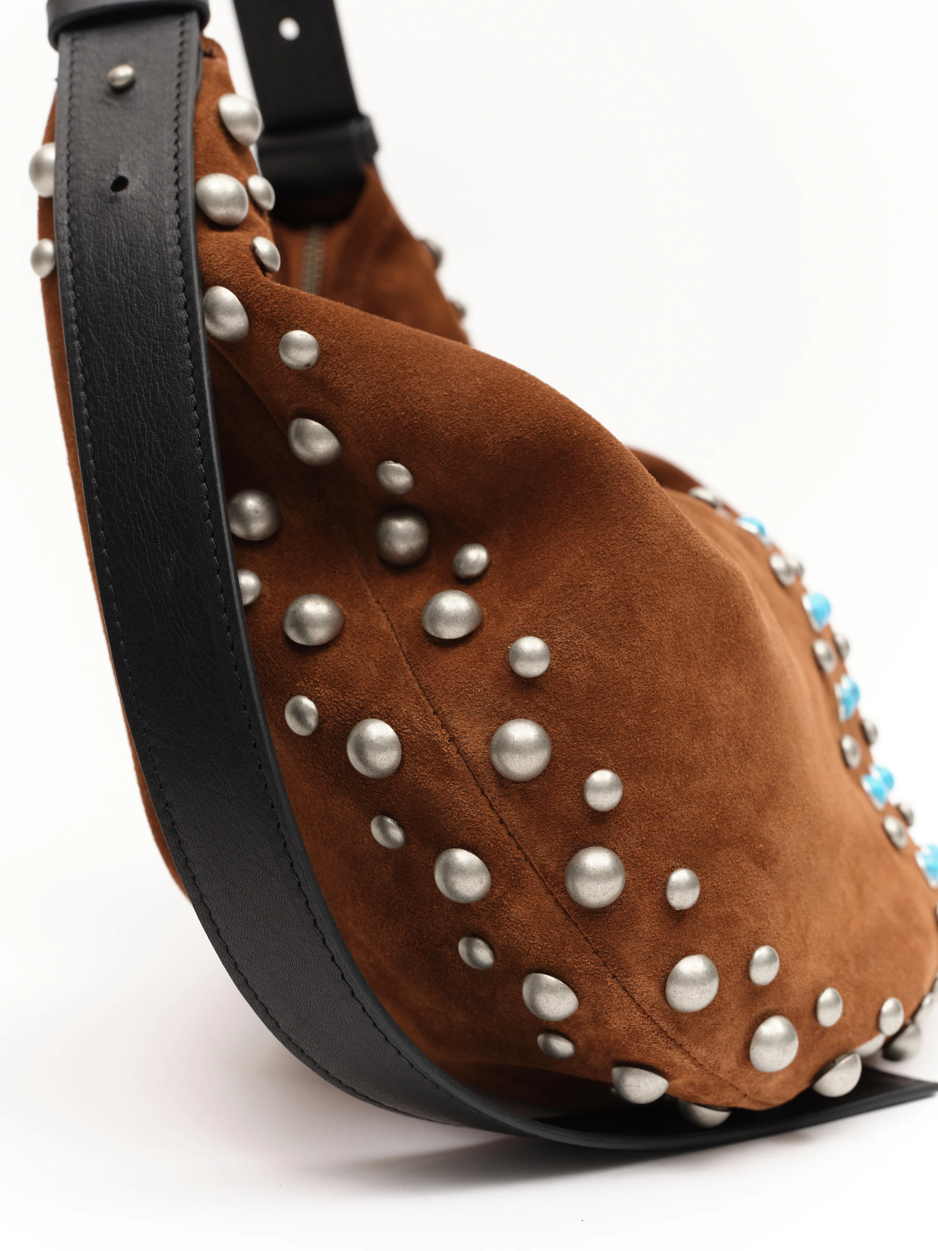 MONA - Studded hobo bag with adjustable strap - Image 4