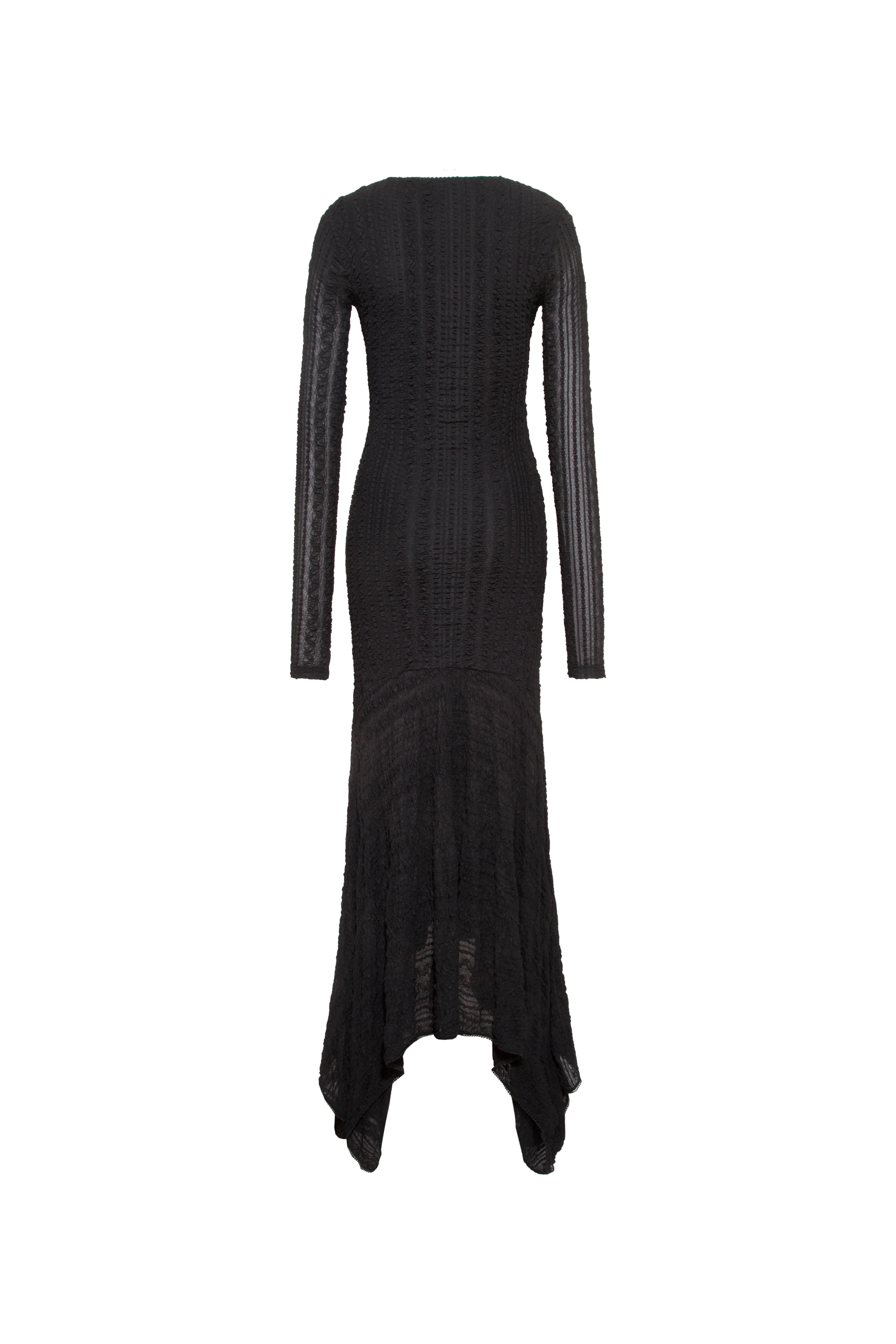 OLLE - Long sleeve fitted dress - Image 5