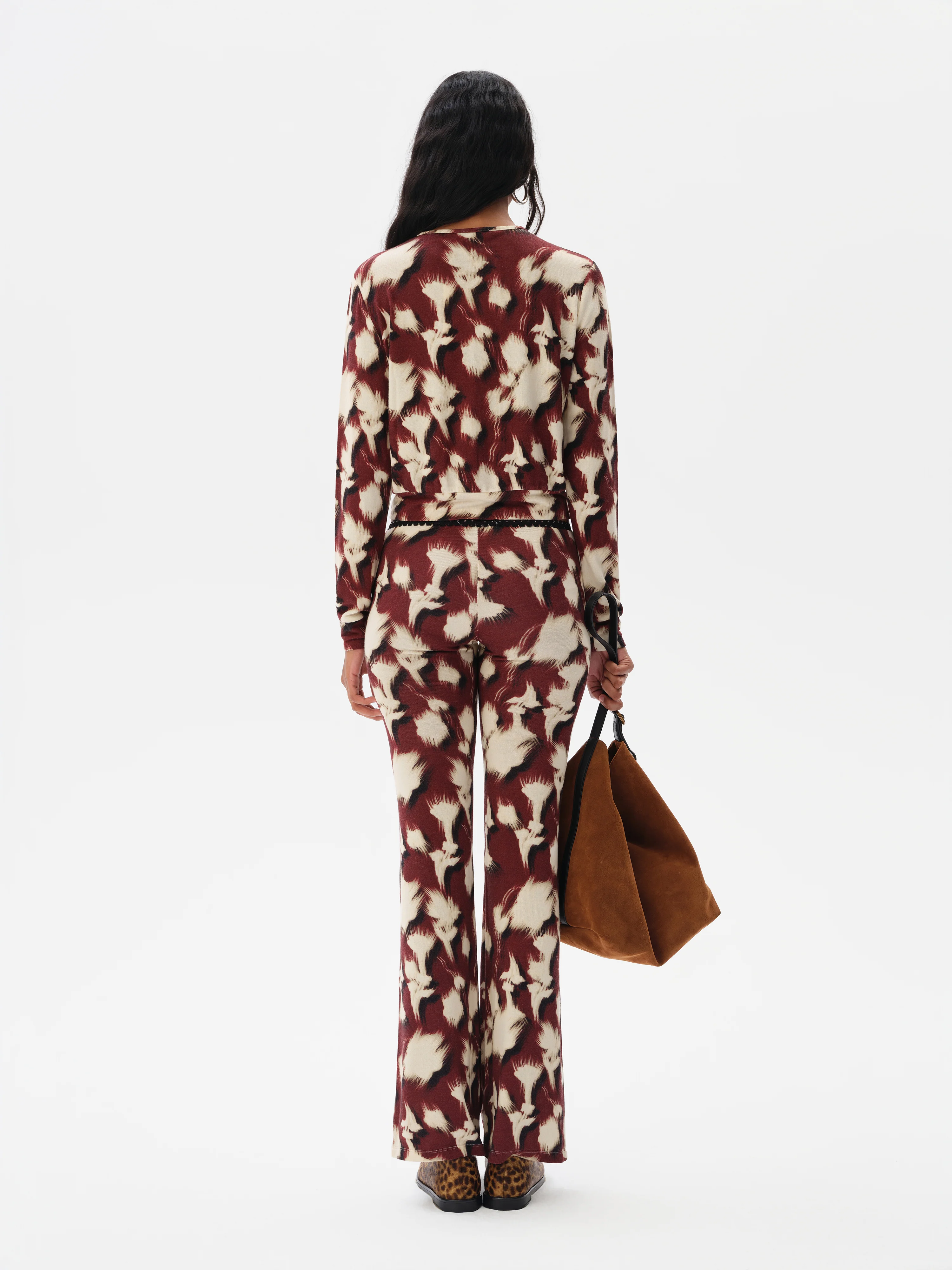 POLI - Printed jersey cardigan - Image 4