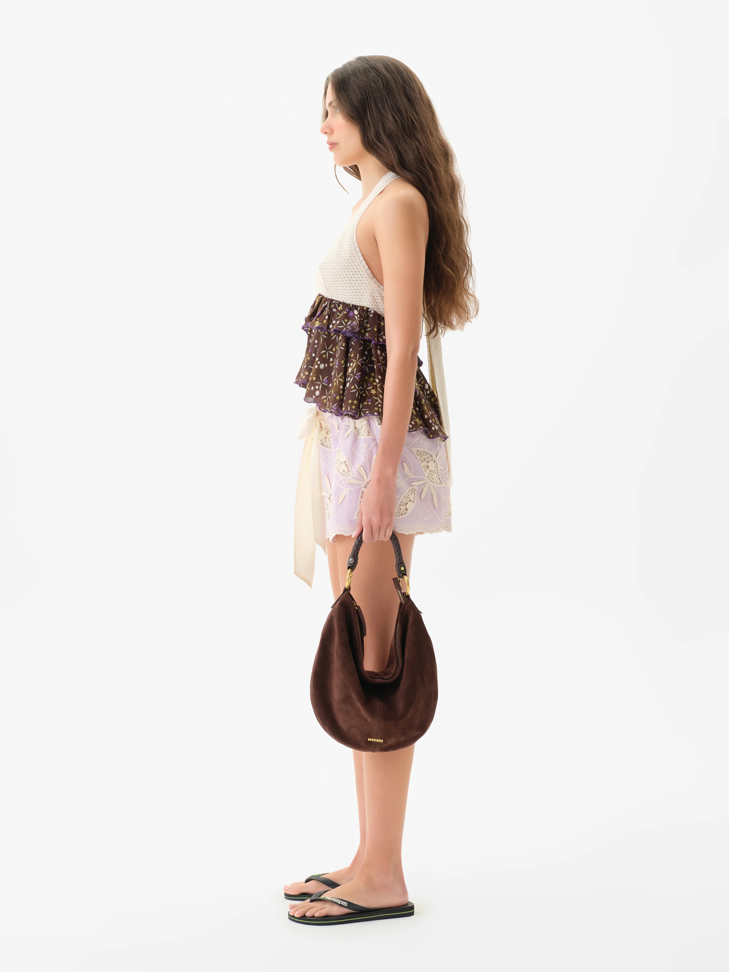 SHOL - Bow detailed mini shorts - Image 2