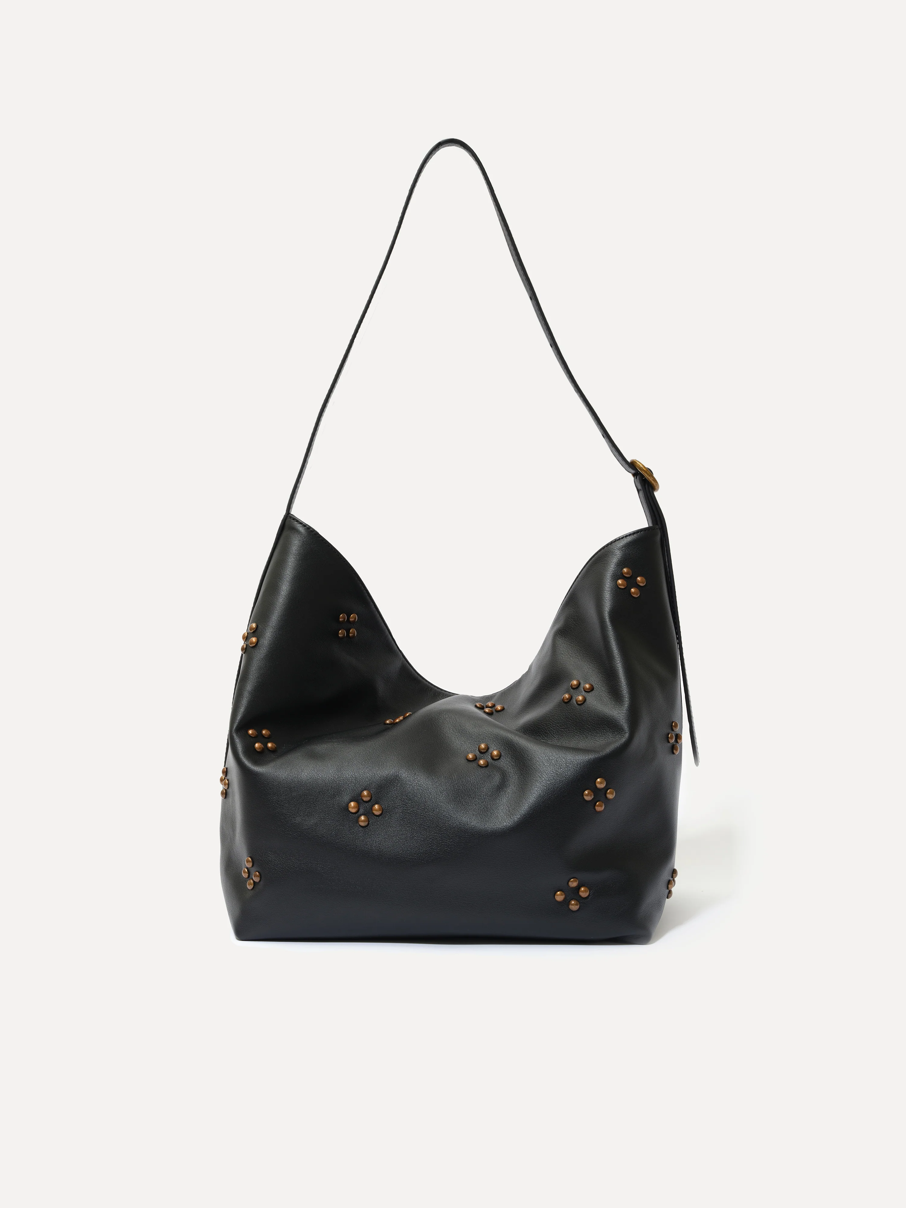 SIERRA - Large studded tote bag with adjustable strap - Image 3