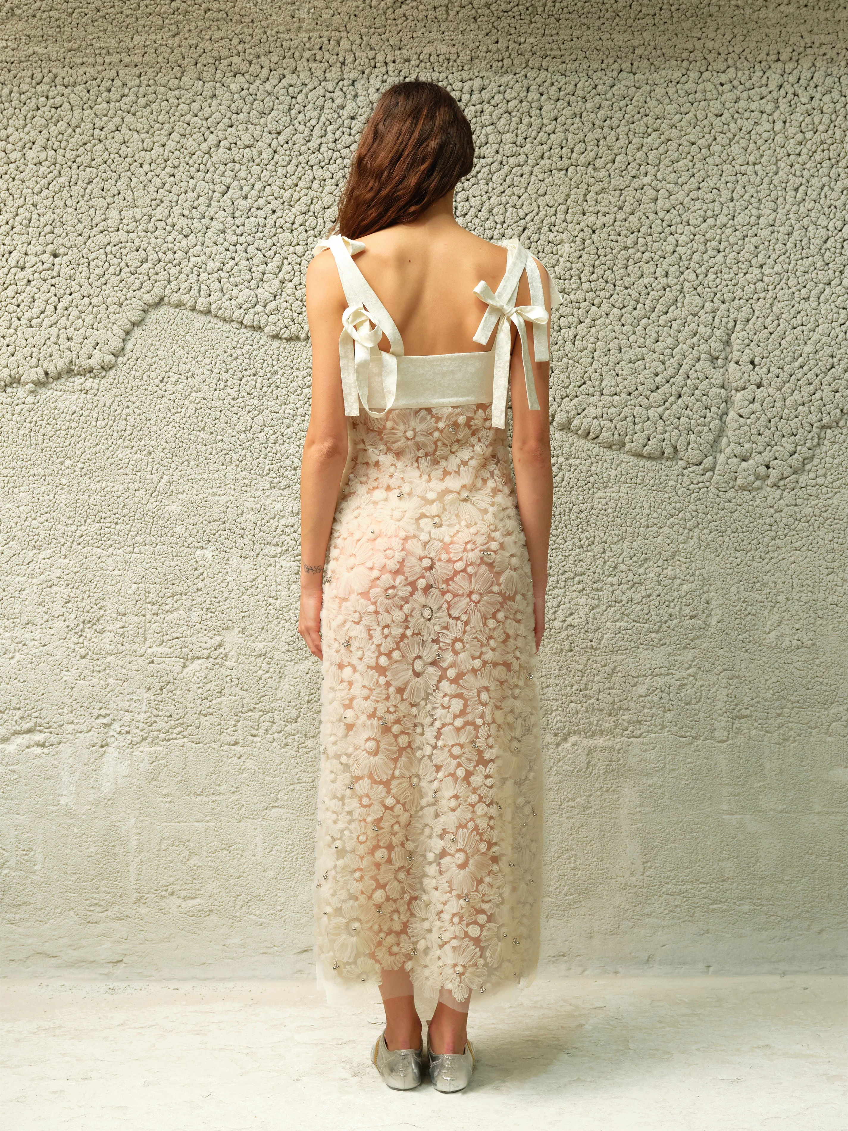 TALLULA - Bow detailed embellished maxi dress - Image 3